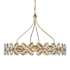 Savoy House Marbella 14 Light 36" Wide Ring Chandelier Gold Shimmer