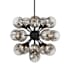 Savoy House Matisse 16 Light 22" Wide Sputnik Chandelier Matte Black