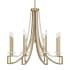 Savoy House Helen 8 Light 32" Wide Taper Candle Style Chandelier Warm Brass