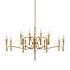 Savoy House Tremont 12 Light 44" Wide Taper Candle Style Chandelier Riviera Brass