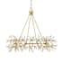 Savoy House Once 8 Light 36" Wide Ring Chandelier Spun Gold