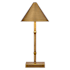 Savoy House Mae 14" Tall LED Buffet Rechargeable Table Lamp by Coco & Dash Brass Bamboo