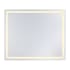 Savoy House Beckett 30"W x 36"H Rectangular Flat Glass and Metal Wall Mounted Bathroom Mirror with Lighting N/A
