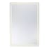 Savoy House Beckett 48"W x 32"H Rectangular Flat Glass and Metal Wall Mounted Bathroom Mirror with Lighting N/A