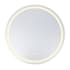 Savoy House Beckett 32" Diameter Circular Flat Glass and Metal Wall Mounted Bathroom Mirror with Lighting N/A