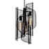 Savoy House Hillbourne 3 Light 14" Wide Abstract Pendant Matte Black
