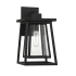 Savoy House Denver 15" Tall Outdoor Wall Sconce Matte Black