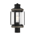 Savoy House Parker 18" Tall Outdoor Pier Mount Post Light Lodge