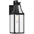 Savoy House Emery 16" Tall Outdoor Wall Sconce Matte Black