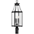 Savoy House Emery 3 Light 29" Tall Post Light Matte Black