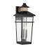 Savoy House Kingsley 3 Light 26" Tall Wall Sconce Matte Black / Warm Brass