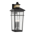 Savoy House Kingsley 4 Light 28" Tall Wall Sconce Matte Black / Warm Brass