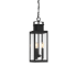 Savoy House Ascott 3 Light 7" Wide Outdoor Mini Pendant Matte Black
