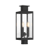 Savoy House Ascott 3 Light 19" Tall Post Light Matte Black
