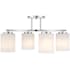 Savoy House Herron 4 Light 24" Wide LED Semi-Flush Ceiling Fixture Chrome