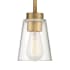 Savoy House Calhoun 5" Wide Mini Pendant Warm Brass