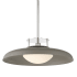Savoy House Gavin 20" Wide Chandelier Gray / Polished Nickel