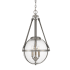 Savoy House Bozeman 3 Light 14" Wide Globe Chandelier Antique Nickel