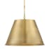Savoy House Alden Single Light 18" Wide Pendant Warm Brass