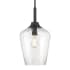 Savoy House Carlton 11" Wide Pendant Matte Black