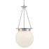 Savoy House Manor 3 Light 14" Wide Pendant Polished Nickel