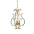 Savoy House Lombard 3 Light 12" Wide Taper Candle Style Chandelier Noble Brass