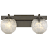 Savoy House Darien 2 Light 17" Wide Vanity Light Mediterranean Bronze