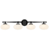 Savoy House Barrow 4 Light 34" Wide Vanity Light Matte Black