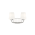 Savoy House Capra 2 Light 15" Wide Bathroom Vanity Light Polished Nickel