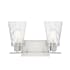 Savoy House Vaughan 2 Light 14" Wide Bathroom Vanity Light Satin Nickel