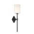 Savoy House Destin Single Light 25" Tall Wall Sconce with a Glass Shade Classic Bronze