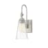 Savoy House York 16" Tall Wall Sconce Satin Nickel
