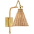 Savoy House Linell 15" Tall Bathroom Sconce Warm Brass