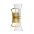 Savoy House Bennington 2 Light 15" Tall Wall Sconce Warm Brass