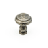 Schaub and Company Artifex Rustic 1-1/8" Mushroom Round Britannium Pewter Cabinet Knob - Made in Italy Dark Pewter