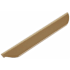 Schaub and Company Suave 7-1/2" Center to Center Modern Curved Tab Style Finger Cabinet Handle / Pull Gold Rande
