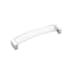 Schaub and Company Positano 8-13/16" Center to Center Clear Acrylic Arch Cabinet Handle / Drawer Pull - Made in Italy Polished Chrome