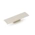 Schaub and Company Armadio 1-1/4" Center to Center 4-3/4" Long Modern Minimalist Flat Bar Cabinet Handle / Drawer Pull - Made in Italy Satin Nickel