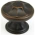 Schaub and Company Pack of 25 - Empire 1-3/8 Classical Faceted Round Cabinet Knob Ancient Bronze