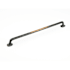 Schaub and Company Mountain 18" Center to Center Rustic Solid Bronze Appliance Handle Pull - Made in Italy Antique Bronze