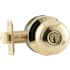 Schlage Plymouth Keyed Entrance Door Knob Set Polished Brass
