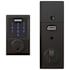 Schlage Connect Century Touchscreen Electronic Deadbolt with Built-in Alarm and Z-Wave Plus Technology Aged Bronze