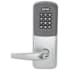 Schlage CO-Series Commercial Electronic Cylindrical Lock with Proximity / Keypad and Athens Lever Satin Chrome
