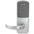 Schlage CO-Series Commercial Electronic Cylindrical Lock with Proximity and Sparta Lever Satin Chrome