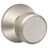 Schlage Bowery Passage Door Knob Set Satin Nickel
