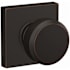 Schlage Bowery Passage Door Knob Set with Collins Trim Aged Bronze