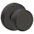 Schlage Bowery Passage Door Knob with Decorative Greyson Trim Aged Bronze