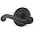 Schlage Flair Passage Door Lever Set Aged Bronze