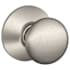 Schlage Plymouth Passage Door Knob Set Satin Nickel