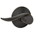 Schlage Sacramento Passage Door Lever Set Aged Bronze